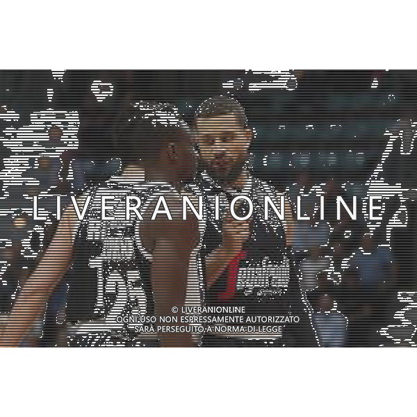 Segafredo Virtus Bologna vs Umana Reyer Venezia Campionato di Basket Serie A 06/10/2019 nella foto: Weems Kyle (Segafredo Virtus Bologna) Giampaolo Ricci (Segafredo Virtus Bologna) David Cournooh (Segafredo Virtus Bologna) ©Claudio Zamagni/Agenzia Aldo Liverani Weems Kyle (Segafredo Virtus Bologna) Giampaolo Ricci (Segafredo Virtus Bologna) David Cournooh (Segafredo Virtus Bologna) during Italian Serie A Basketball match between Segafredo Virtus Bologna and Umana Reyer Venezia at PalaDozza in Bologna on October 06 2019 photo credit by Claudio Zamagni/Aldo Liverani Photo Agency / AGENZIA ALDO LIVERANI SAS