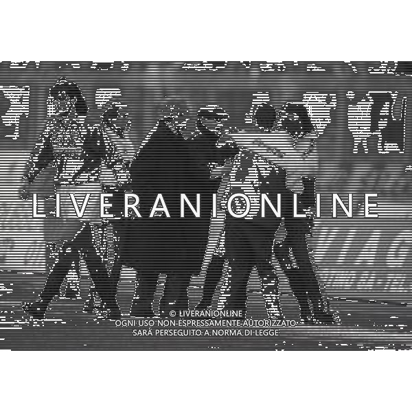 17-11-1991 TORINO-CAMPIONATO DI CALCIO SERIE A JUVENTUS TORINO 1-0 NELLA FOTO ESPULSIONE PASQUALE BRUNO AG ALDO LIVERANI SAS