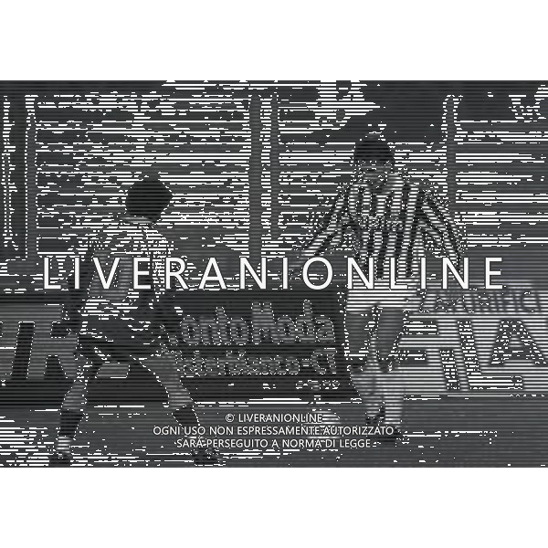20-02-1991 TORINO -QUARTI DI FINALE DI COPPA ITALIA RITORNO JUVENTUS ROMA 0-2 NELLA FOTO NICOLO\' NAPOLI AG ALDO LIVERANI SAS