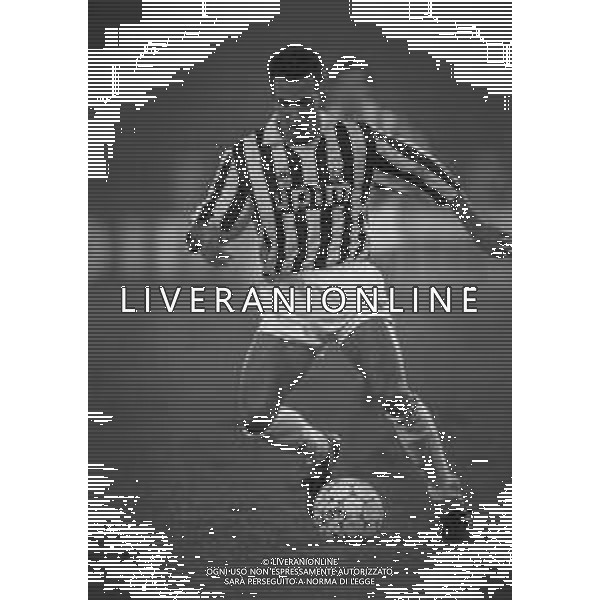 20-02-1991 TORINO -QUARTI DI FINALE DI COPPA ITALIA RITORNO JUVENTUS ROMA 0-2 NELLA FOTO PAOLO DI CANIO AG ALDO LIVERANI SAS
