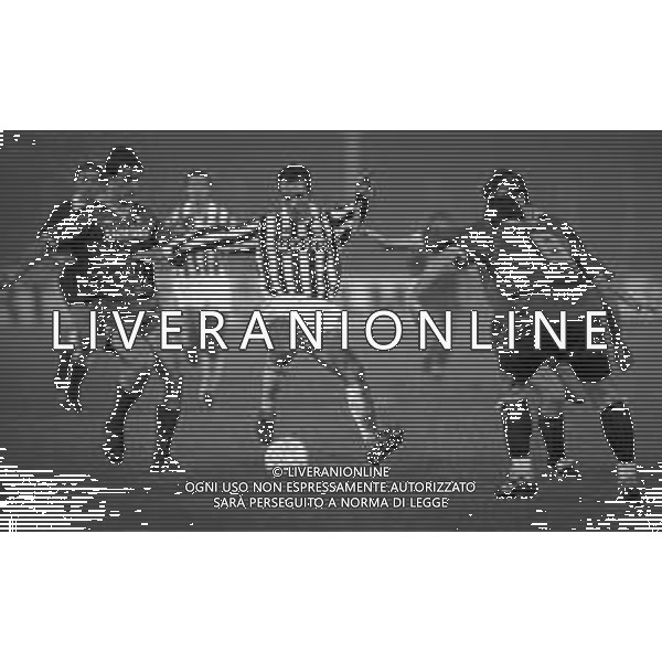 20-02-1991 TORINO -QUARTI DI FINALE DI COPPA ITALIA RITORNO JUVENTUS ROMA 0-2 NELLA FOTO PAOLO DI CANIO AG ALDO LIVERANI SAS