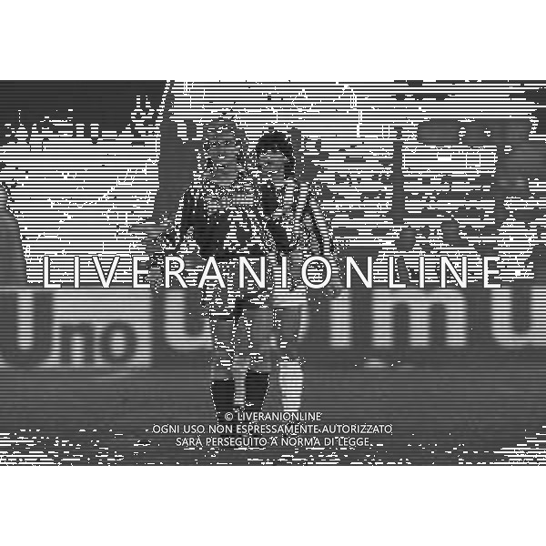 20-02-1991 TORINO -QUARTI DI FINALE DI COPPA ITALIA RITORNO JUVENTUS ROMA 0-2 NELLA FOTO RUDI VOLLER AG ALDO LIVERANI SAS