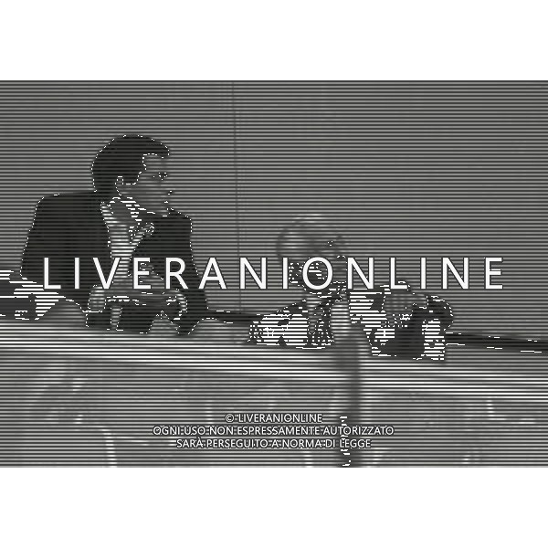 16-09-1990 TORINO CAMPIONATO DI CALCIO SERIE A JUVENTUS ATALANTA 1-1 NELLA FOTO GIANNI AGNELLI E GIOVANNINO AGNELLI AG ALDO LIVERANI SAS