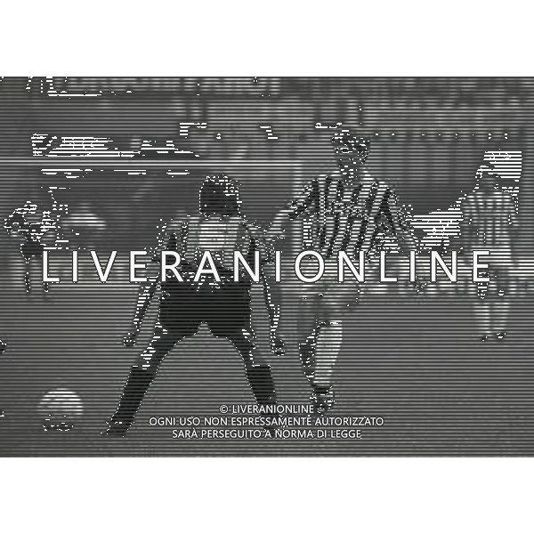 16-09-1990 TORINO CAMPIONATO DI CALCIO SERIE A JUVENTUS ATALANTA 1-1 NELLA FOTO GIANCARLO MAROCCHI AG ALDO LIVERANI SAS