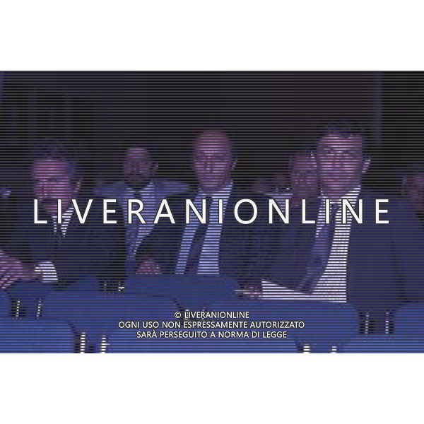 RETROSPETTIVA LUCIANO MOGGI DIRIGENTE SPORTIVO NELLA FOTO LUCIANO MOGGI CON GIAN MARCO CALLERI AG ALDO LIVERANI SAS