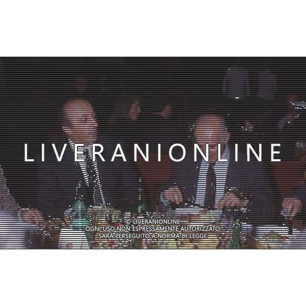 RETROSPETTIVA LUCIANO MOGGI DIRIGENTE SPORTIVO NELLA FOTO LUCIANO MOGGI CON ARRIGO SACCHI AG ALDO LIVERANI SAS