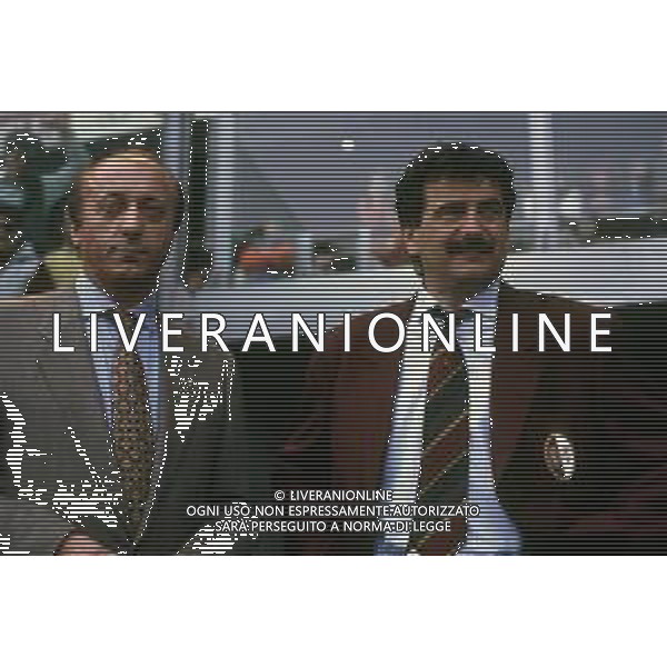 RETROSPETTIVA LUCIANO MOGGI DIRIGENTE SPORTIVO NELLA FOTO LUCIANO MOGGI CON EMILIANO MONDONICO AG ALDO LIVERANI SAS