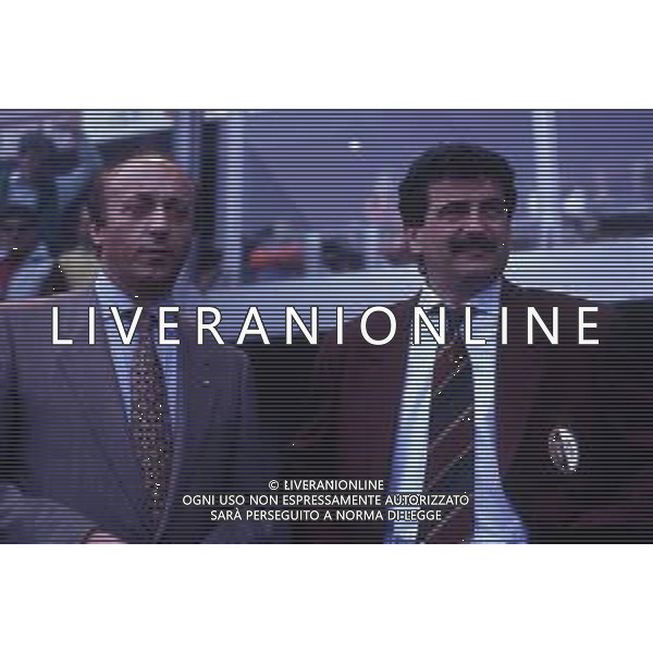 RETROSPETTIVA LUCIANO MOGGI DIRIGENTE SPORTIVO NELLA FOTO LUCIANO MOGGI CON EMILIANO MONDONICO AG ALDO LIVERANI SAS