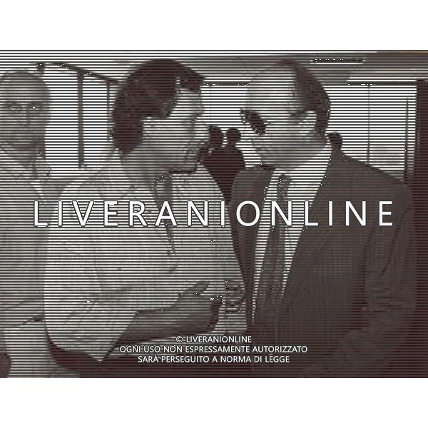 RETROSPETTIVA LUCIANO MOGGI DIRIGENTE SPORTIVO NELLA FOTO LUCIANO MOGGI CON GIOVANNI GALEONE AG ALDO LIVERANI SAS