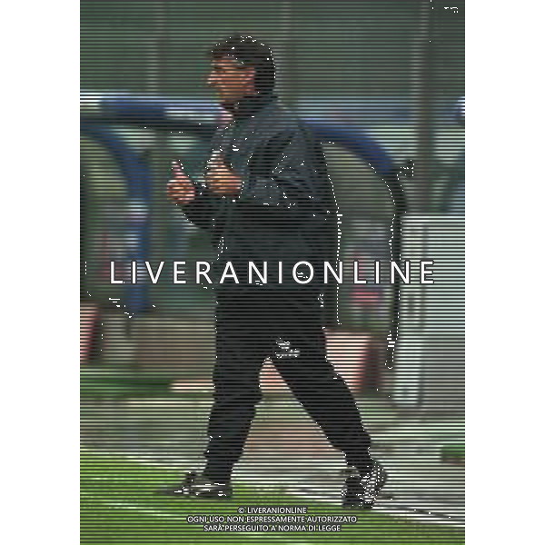 04-10-1998 BERGAMO-CAMPIONATO DI CALCIO SERIE C1 ALZANO VIRESCIT-PADOVA NELLA FOTO CLAUDIO FOSCARINI ALLENATORE ALZANO VIRESCIT AG ALDO LIVERANI SAS
