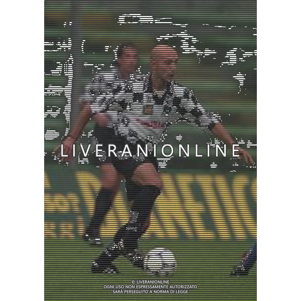 04-10-1998 BERGAMO-CAMPIONATO DI CALCIO SERIE C1 ALZANO VIRESCIT-PADOVA NELLA FOTO ROBERTO ROMUALDI AG ALDO LIVERANI SAS