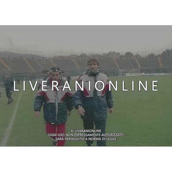 04-10-1998 BERGAMO-CAMPIONATO DI CALCIO SERIE C1 ALZANO VIRESCIT-PADOVA NELLA FOTO CLAUDIO OTTONI ALLENATORE PADOVA CALCIO AG ALDO LIVERANI SAS