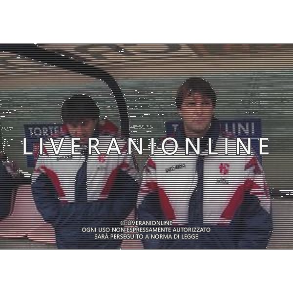 04-10-1998 BERGAMO-CAMPIONATO DI CALCIO SERIE C1 ALZANO VIRESCIT-PADOVA NELLA FOTO CLAUDIO OTTONI ALLENATORE PADOVA CALCIO AG ALDO LIVERANI SAS