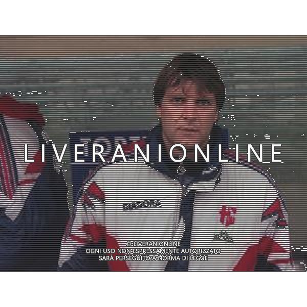04-10-1998 BERGAMO-CAMPIONATO DI CALCIO SERIE C1 ALZANO VIRESCIT-PADOVA NELLA FOTO CLAUDIO OTTONI ALLENATORE PADOVA CALCIO AG ALDO LIVERANI SAS
