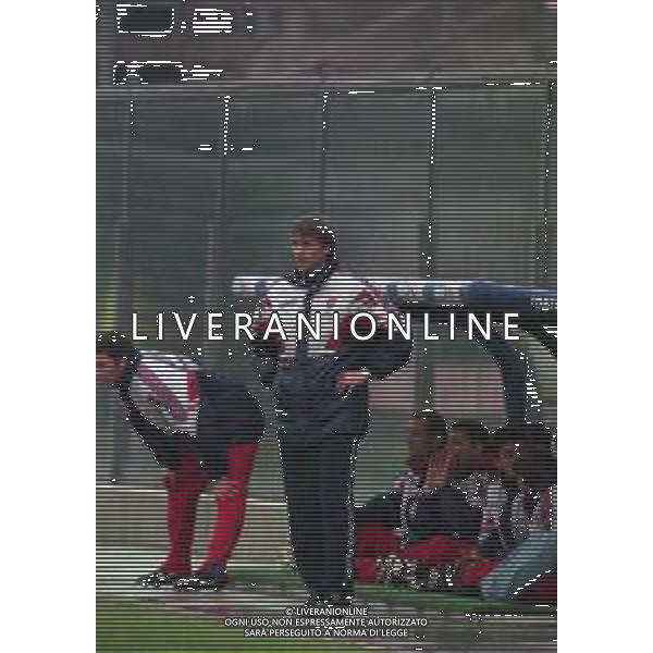 04-10-1998 BERGAMO-CAMPIONATO DI CALCIO SERIE C1 ALZANO VIRESCIT-PADOVA NELLA FOTO CLAUDIO OTTONI ALLENATORE PADOVA CALCIO AG ALDO LIVERANI SAS