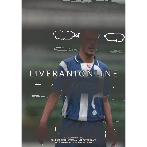 04-10-1998 BERGAMO-CAMPIONATO DI CALCIO SERIE C1 ALZANO VIRESCIT-PADOVA NELLA FOTO GIOVANNI SERAO AG ALDO LIVERANI SAS