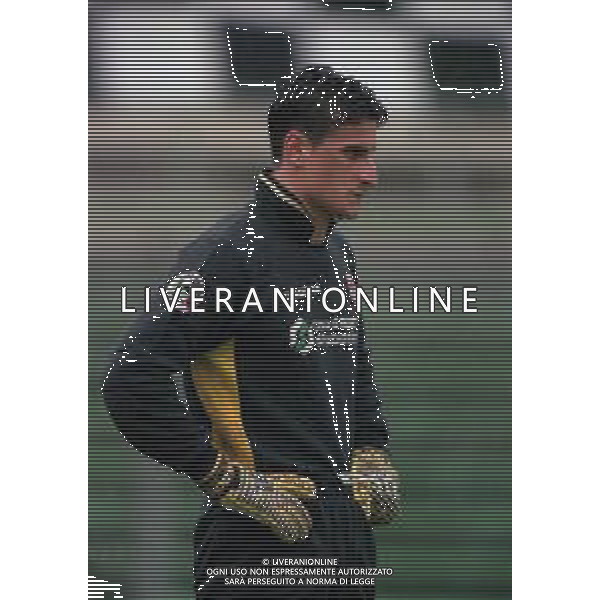 04-10-1998 BERGAMO-CAMPIONATO DI CALCIO SERIE C1 ALZANO VIRESCIT-PADOVA NELLA FOTO LUCA CASTELLAZZI AG ALDO LIVERANI SAS