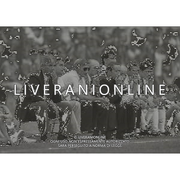 1990-1991 VILLAR PEROSA AMICHEVOLE JUVENTUS A JUVENTUS B NELLA FOTO LUIGI MAIFREDI GIOVANNI AGNELLI JR.FRANCESCO MORINI NELLO GOVERNATO AG ALDO LIVERANI SAS