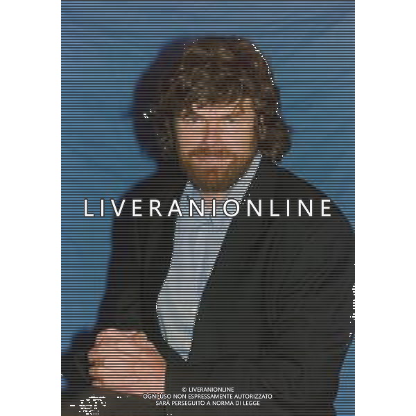 RETROSPETTIVA REINHOLD MESSNER ALPINISTA ESPLORATORE E SCRITTORE NELLA FOTO REINHOLD MASSNER AG ALDO LIVERANI SAS