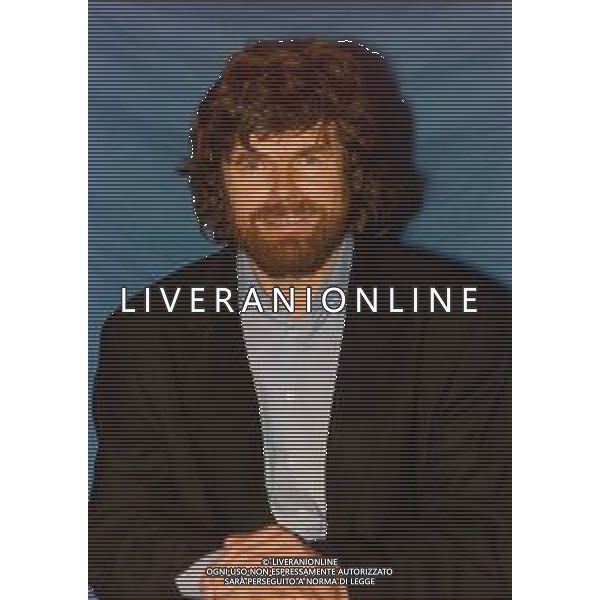 RETROSPETTIVA REINHOLD MESSNER ALPINISTA ESPLORATORE E SCRITTORE NELLA FOTO REINHOLD MASSNER AG ALDO LIVERANI SAS
