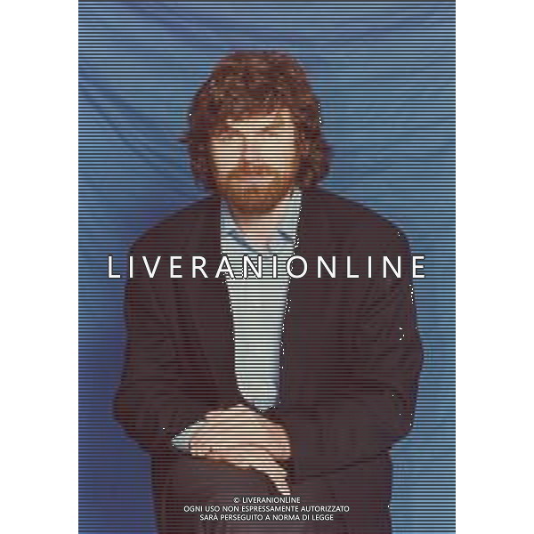 RETROSPETTIVA REINHOLD MESSNER ALPINISTA ESPLORATORE E SCRITTORE NELLA FOTO REINHOLD MASSNER AG ALDO LIVERANI SAS