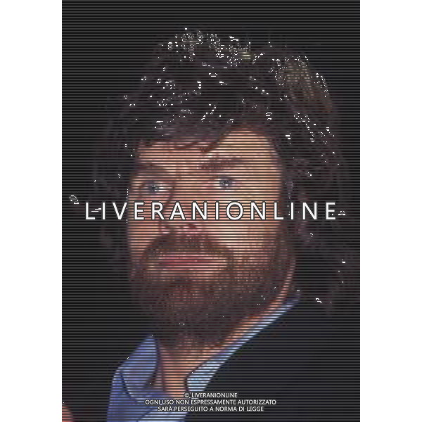 RETROSPETTIVA REINHOLD MESSNER ALPINISTA ESPLORATORE E SCRITTORE NELLA FOTO REINHOLD MASSNER AG ALDO LIVERANI SAS