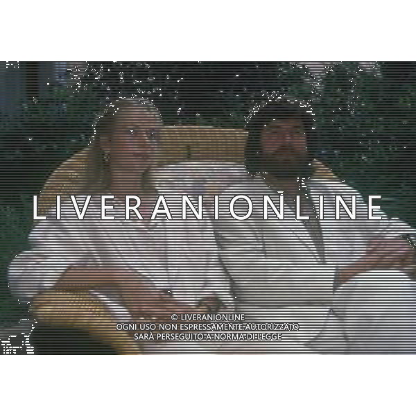 RETROSPETTIVA REINHOLD MESSNER ALPINISTA ESPLORATORE E SCRITTORE NELLA FOTO REINHOLD MASSNER CON LA MOGLIE SABINE AG ALDO LIVERANI SAS