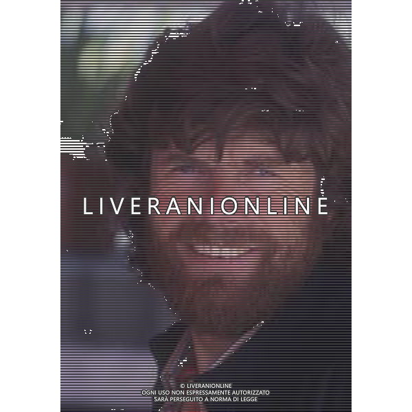 RETROSPETTIVA REINHOLD MESSNER ALPINISTA ESPLORATORE E SCRITTORE NELLA FOTO REINHOLD MASSNER AG ALDO LIVERANI SAS
