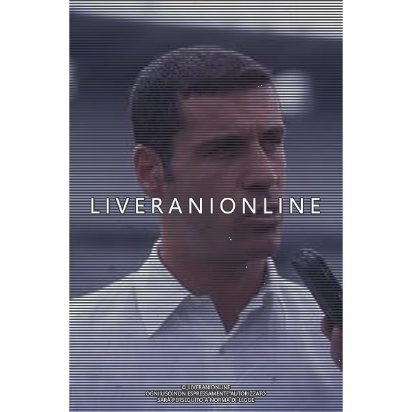 RETROSPETTIVA ANDREA TENTONI CALCIATORE NELLA FOTO ANDREA TENTONI AG ALDO LIVERANI SAS