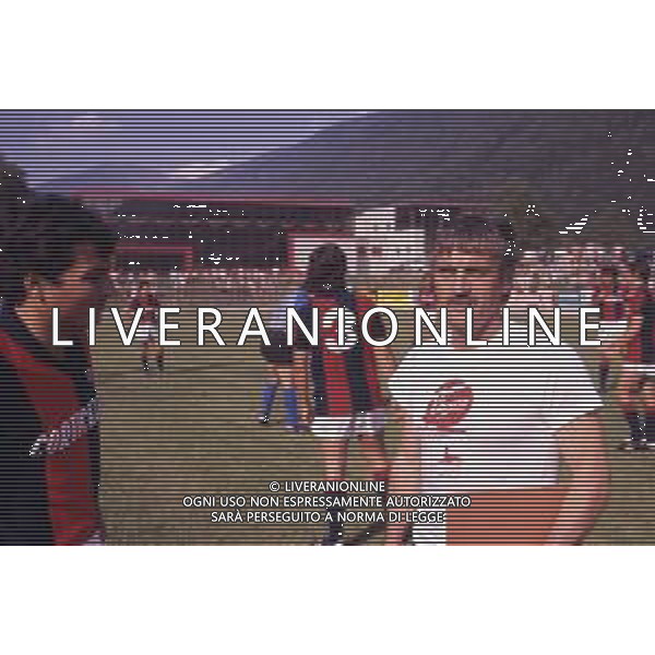 RETROSPETTIVA PIETRO SANTIN ALLENATORE CALCIO NELLA FOTO PIETRO SANTIN ALLENATORE BOLOGNA CALCIO AG ALDO LIVERANI SAS
