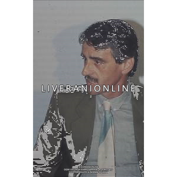 RETROSPETTIVA PIETRO SANTIN ALLENATORE CALCIO NELLA FOTO PIETRO SANTIN ALLENATORE NAPOLI CALCIO AG ALDO LIVERANI SAS
