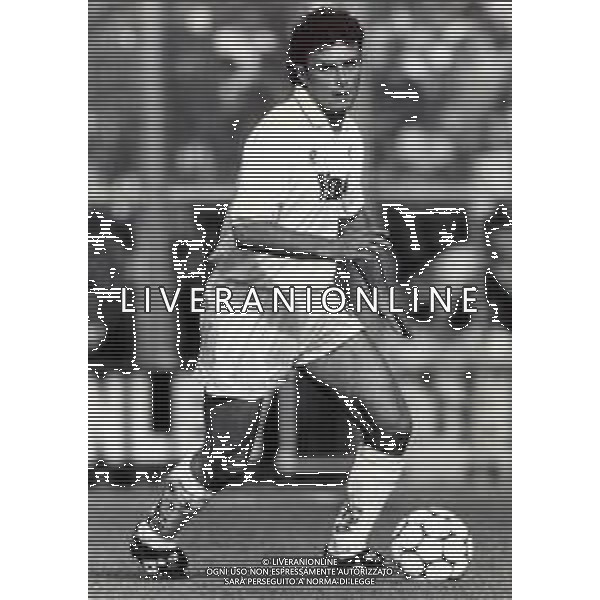 RETROSPETTIVA ANDREA CUICCHI CALCIATORE NELLA FOTO ANDREA CUICCHI CON LA MAGLIA DEL PADOVA CALCIO AG ALDO LIVERANI SAS