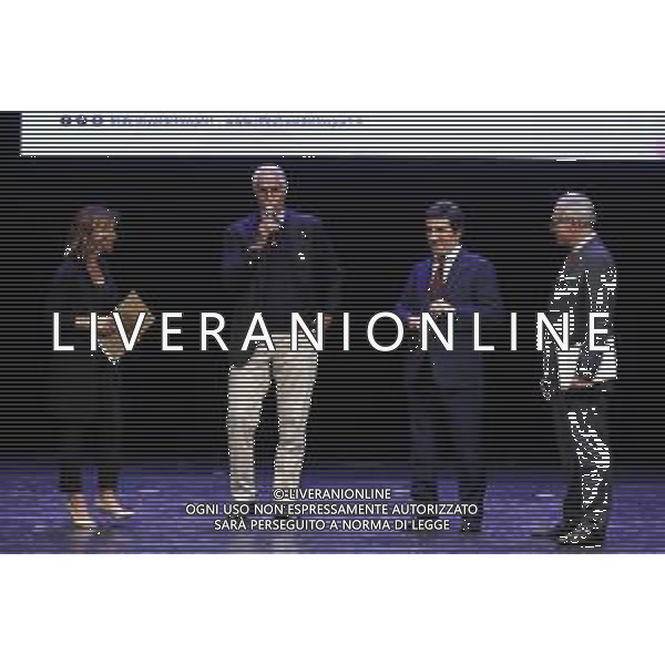 TRENTO 11.10.2019 - Festival dello Sport seconda edizione - nella foto: urbano cairo giovanni malago\' andrea monti e michela moioli ©Claudio Zamagni/Agenzia Aldo Liverani