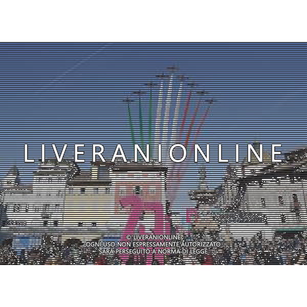 TRENTO 11.10.2019 - Festival dello Sport seconda edizione - nella foto: lo spettacolo delle frecce tricolore ©Claudio Zamagni/Agenzia Aldo Liverani
