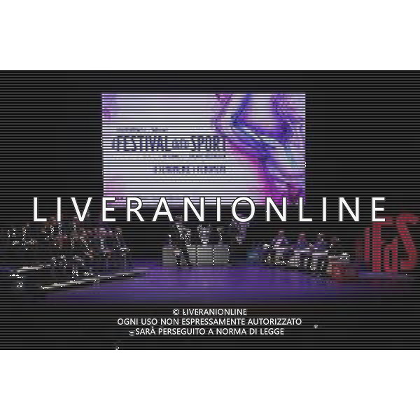 TRENTO 11.10.2019 - Festival dello Sport seconda edizione - nella foto: Carlo Ancelotti, Franco Baresi, , Ariedo Braida, Stefano Carobbi, Angelo Colombo, Alessandro Costacurta, Filippo Galli, Giovanni Galli, Adriano Galliani Christian Lantignotti, Daniele Massaro, Roberto Mussi, Davide Pinato, Frank Rijkaard, Arrigo Sacchi, Marco van Basten adriano galliani ©Claudio Zamagni/Agenzia Aldo Liverani / AGENZIA ALDO LIVERANI SAS