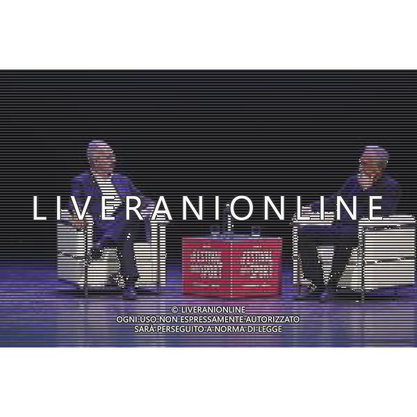 TRENTO 11.10.2019 - Festival dello Sport seconda edizione - nella foto: Walter Veltroni e Julio Velasco ©Claudio Zamagni/Agenzia Aldo Liverani / AGENZIA ALDO LIVERANI SAS
