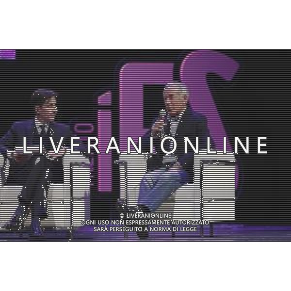 TRENTO 11.10.2019 - Festival dello Sport seconda edizione - nella foto: gustavo thoeni gianni valenti ©Claudio Zamagni/Agenzia Aldo Liverani