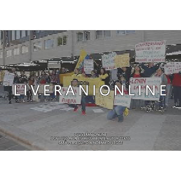 TRENTO 12.10.2019 - Festival dello Sport seconda edizione - nella foto: protesta della comunità\' ecuadoregna in piazza dante a trento ©Claudio Zamagni/Agenzia Aldo Liverani