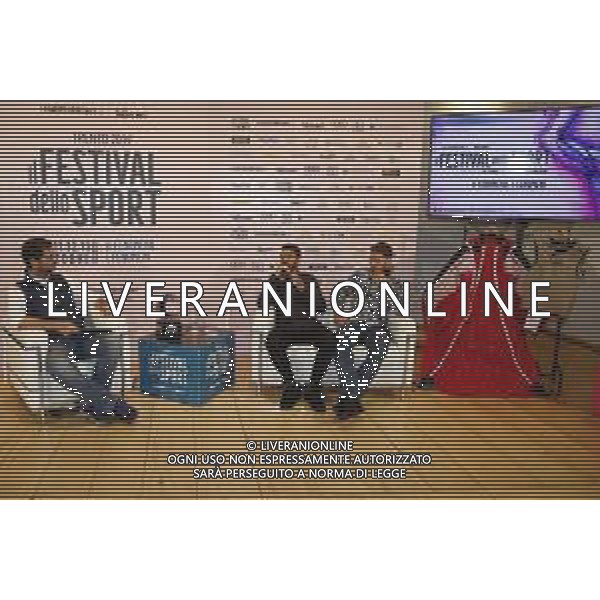 TRENTO 12.10.2019 - Festival dello Sport seconda edizione - nella foto: Francisco Porcella e Nicolo\' Porcella luca castaldini ©Claudio Zamagni/Agenzia Aldo Liverani