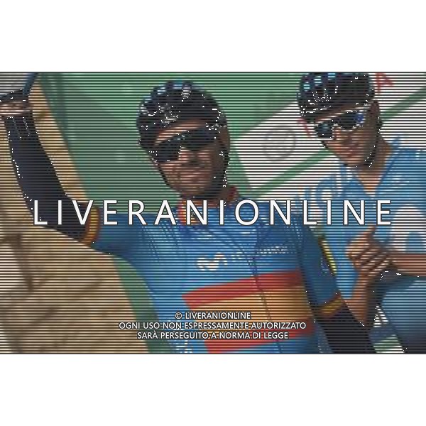 12-10-2019 Giro Di Lombardia; 2019, Movistar; Valverde, Alejandro; Bergamo; FOTO STEFANO SIROTTI-AG ALDO LIVERANI SAS