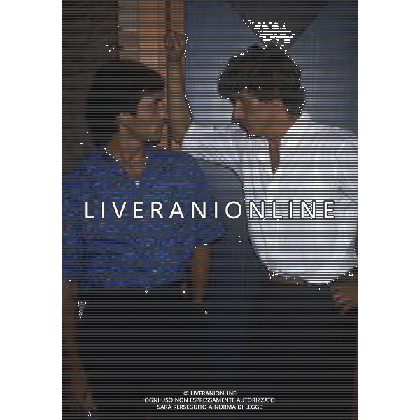 RETROSPETTIVA VOLPATI DOMENICO CALCIATORE NELLA FOTO DOMENICO VOLPATI CON LUIGI DE AGOSTINI AG ALDO LIVERANI SAS