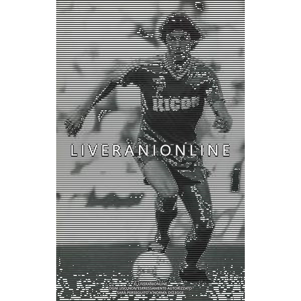 RETROSPETTIVA VOLPATI DOMENICO CALCIATORE NELLA FOTO DOMENICO VOLPATI CON LA MAGLIA DEL VERONA CALCIO AG ALDO LIVERANI SAS