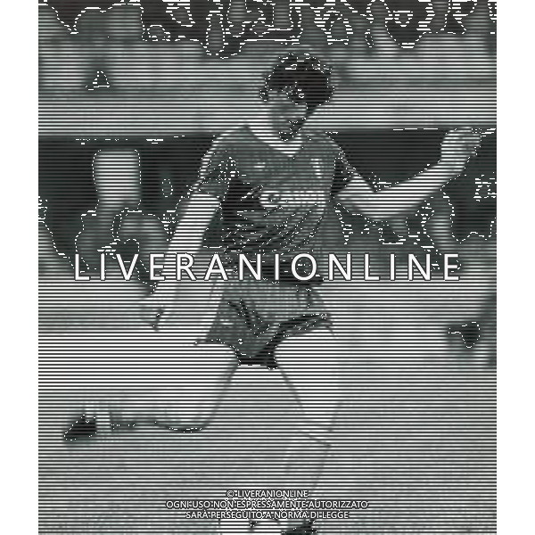 RETROSPETTIVA VOLPATI DOMENICO CALCIATORE NELLA FOTO DOMENICO VOLPATI CON LA MAGLIA DEL VERONA CALCIO AG ALDO LIVERANI SAS