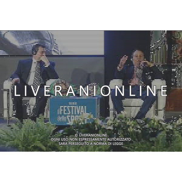 TRENTO 12.10.2019 - Festival dello Sport seconda edizione - nella foto: Roberto Duran e Mauricio Sulaiman ©Claudio Zamagni/Agenzia Aldo Liverani