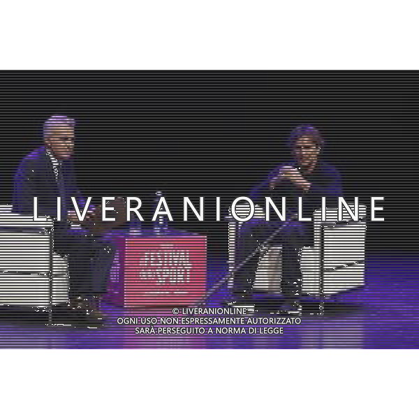 TRENTO 12.10.2019 - Festival dello Sport seconda edizione - nella foto: Alex Zanardi e gianluca gasparini ©Claudio Zamagni/Agenzia Aldo Liverani