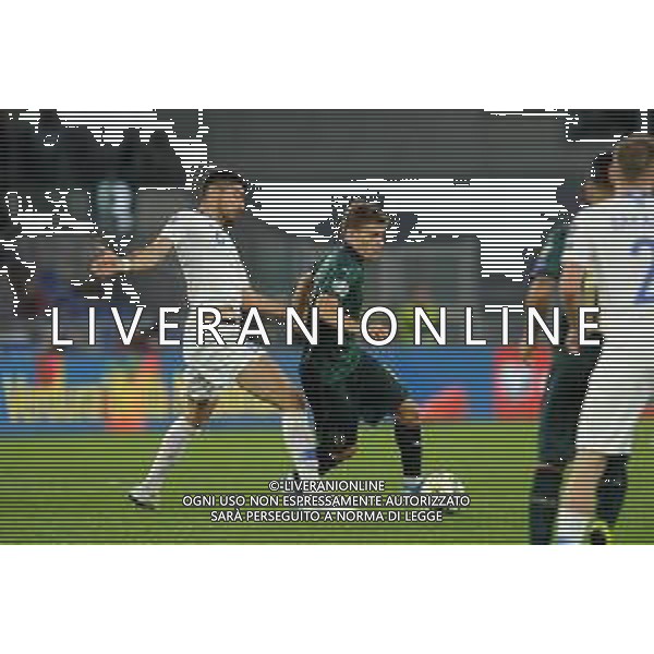 Roma 12.10.2019 Stadio Olimpico 12.10.2019 Italia vs Grecia Qualificazioni Euro 2020 ©Viganti/Agenzia Aldo Liverani Nella foto: nicolo\' barella e andreas bouchalakis / AGENZIA ALDO LIVERANI SAS