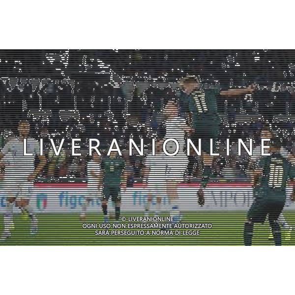 Roma 12.10.2019 Stadio Olimpico 12.10.2019 Italia vs Grecia Qualiificazioni Euro 2020 ©Viganti/Agenzia Aldo Liverani Nella foto: occasione ciro immobile