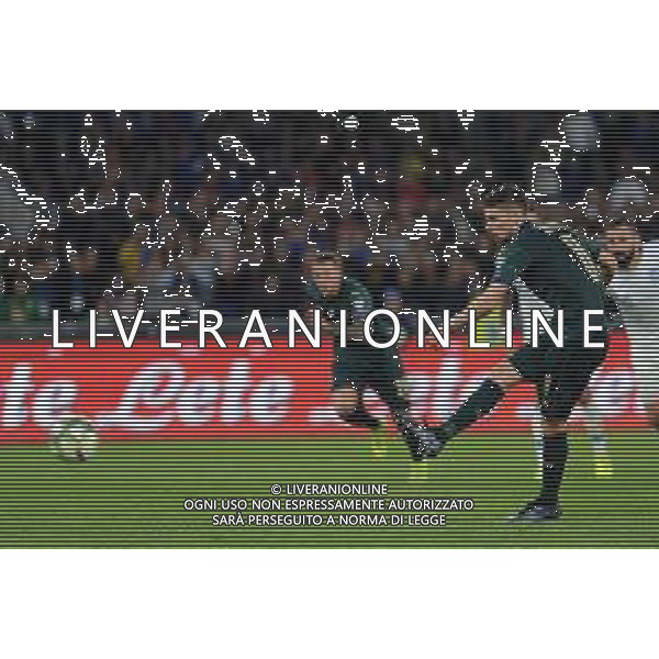 Roma 12.10.2019 Stadio Olimpico 12.10.2019 Italia vs Grecia Qualiificazioni Euro 2020 ©Viganti/Agenzia Aldo Liverani Nella foto: gol di jorginho su rigore