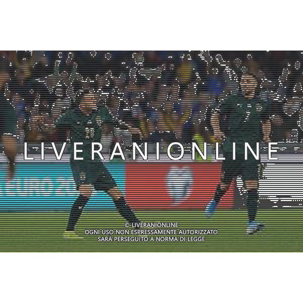 Roma 12.10.2019 Stadio Olimpico 12.10.2019 Italia vs Grecia Qualiificazioni Euro 2020 ©Viganti/Agenzia Aldo Liverani Nella foto: esultanza federico bernardeschi