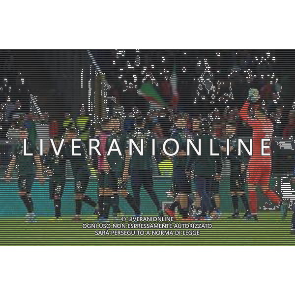 Roma 12.10.2019 Stadio Olimpico 12.10.2019 Italia vs Grecia Qualiificazioni Euro 2020 ©Viganti/Agenzia Aldo Liverani Nella foto: festa italia per la qualificazione a euro 2020